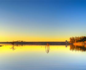 Fairbairn Dam, Lake Maraboon - Flights 2