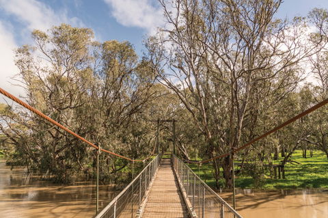 Lachlan River Swing Bridge - Flights 0