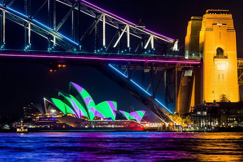 Vivid 90-Minute Sydney Harbour Catamaran Cruise With BYO Drinks - Flights 0