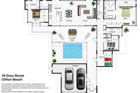 Villa Tiino Clifton Beach - Flights 6