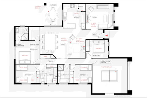 Family Friendly Holiday Home - Flights 2