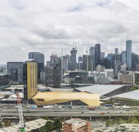 Gravity defyingLight filled apartmentBay to city viewsRooftop deckHot tubNetflix - Flights