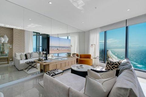 D-Ocean Retreat Modern 3-Bedroom Apartment - Flights 0