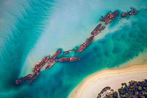 All Inclusive Tangalooma Wrecks Cruise Tour From Gold Coast - Flights 1