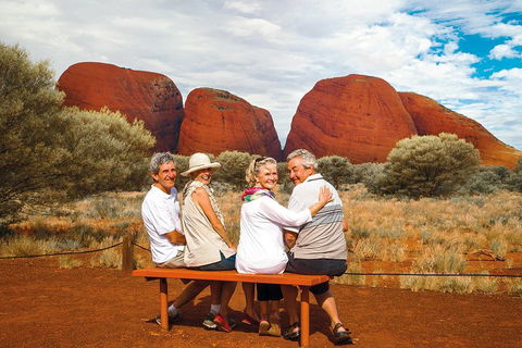 Ayers Rock Combo: Uluru Base And Sunset Plus Uluru Sunrise And Kata Tjuta With An Optional BBQ Dinner Or Kings Canyon Day Trip - Flights 4