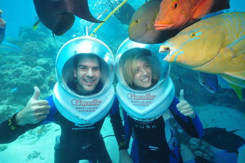 Green Island Day Trip Including Seawalker Helmet Dive COMBO - Flights 3