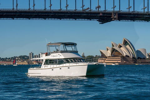 Vivid 90-Minute Sydney Harbour Small Group Catamaran Cruise - Flights 2