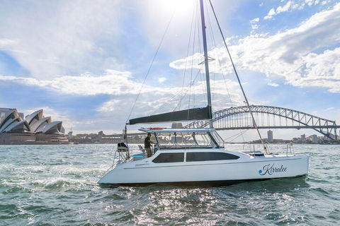 Vivid 90-Minute Sydney Harbour Catamaran Cruise With BYO Drinks - Flights 0