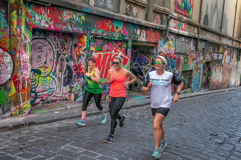 Melbourne Laneway Discovery Running Tour - Flights 4